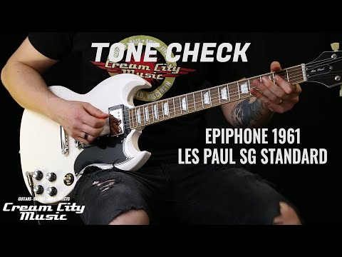 TONE CHECK: Epiphone 1961 Les Paul SG Standard Demo
