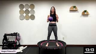 Day 15 preview: Core + Pelvic Floor Strength beginner rebounding workout