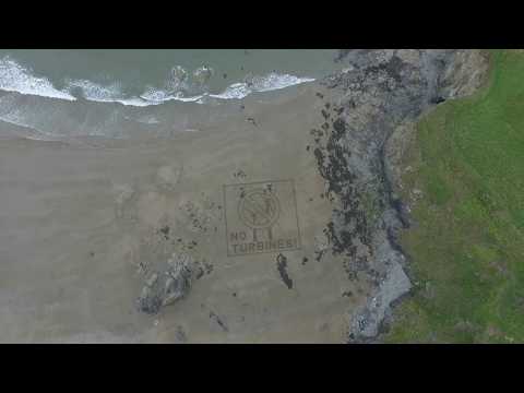 Incredible Sandart at Bonmahon Beach Co Waterford by Manolo and all for a very worthy cause.