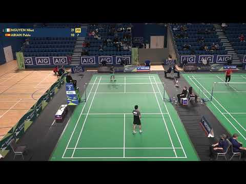 Match point - Nhat Nguyen vs Pablo Abian - MS, SF - Irish Open 2023