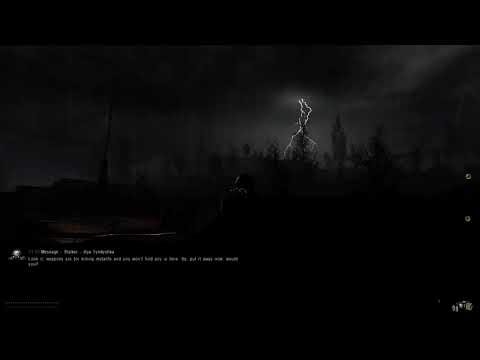 Stalker Call of Pripyat  with  Misery mod 2.2  - Best atmosphere and storms