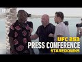 UFC 253: Press Conference Staredowns Featuring Israel Adesanya vs. Paulo Costa - MMA Fighting