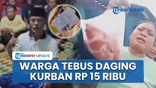 Viral Video Warga Cikiwul Bekasi Diminta Tebus Daging Kurban Rp 15 Ribu, Panitia Minta Maaf