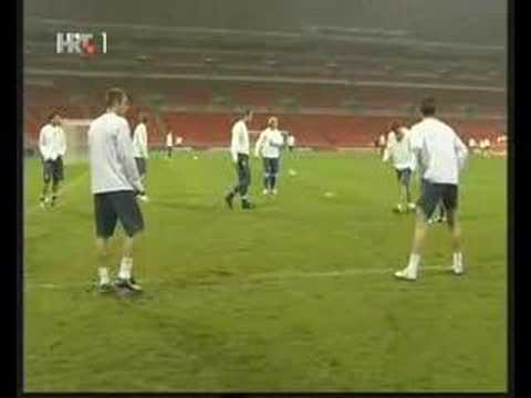 UEFA EURO 2008 qualifying: England Vs. Croatia