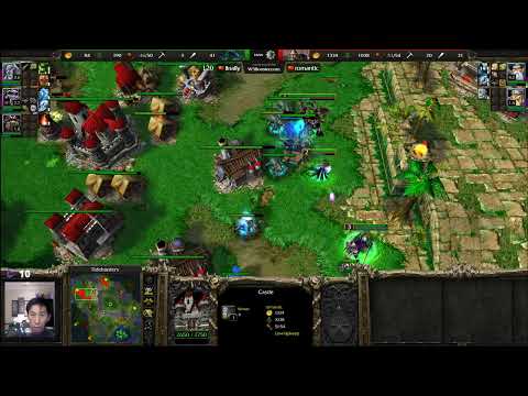 120 (UD) vs Romantic (HU)  -  WarCraft 3 - WC3392