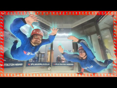 Learning to fly: Lesson 1 - Relaxed and neutral body position. Location: iFLY Milton Keynes