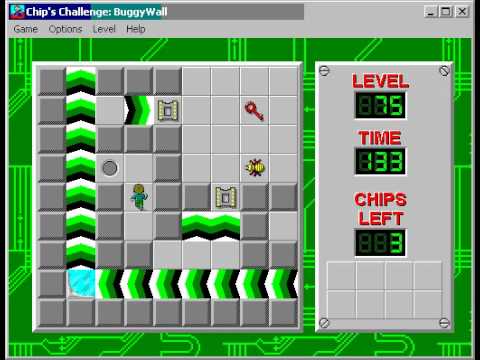 CCLP2 level 75 solution - 113 seconds