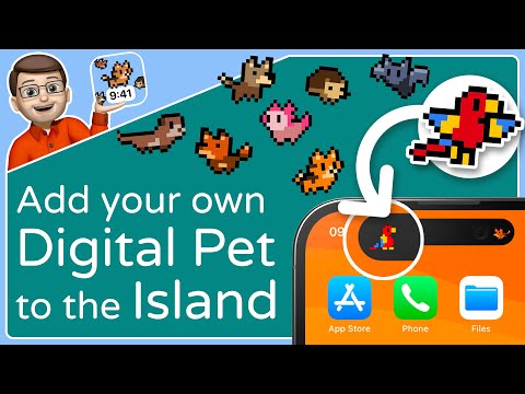 Add an Animated DIGITAL PET to the Dynamic Island - YouTube