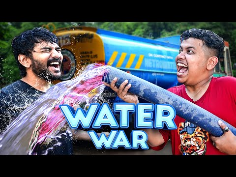 Water Lorry Challenge With Kavin 🤣 - Irfan's View