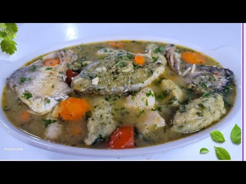 Best Guyanese Fish head soup/ recipe  Fish/ soup