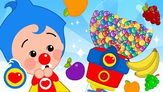 Máquina de Doces com Sabores #6 🍭 😊 | Vídeo Educativo para Crianças com Um Herói do Coração ❤️