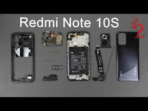 УТОПИЛ REDMI NOTE 10S //РАЗБОР смартфона, обзор ИЗНУТРИ + Микроскоп