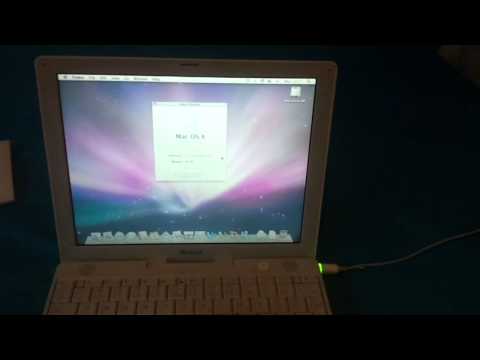 comment installer ibook g4