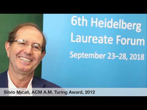 6th HLF – Laureate interview: Silvio Micali