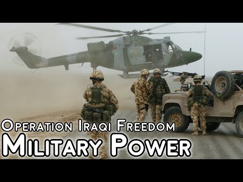 Operation Iraqi Freedom - Coalition vs Iraq Military Power Comparison