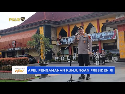 POLRESTABES PALEMBANG KESIAPAN KUNKER PRESIDEN