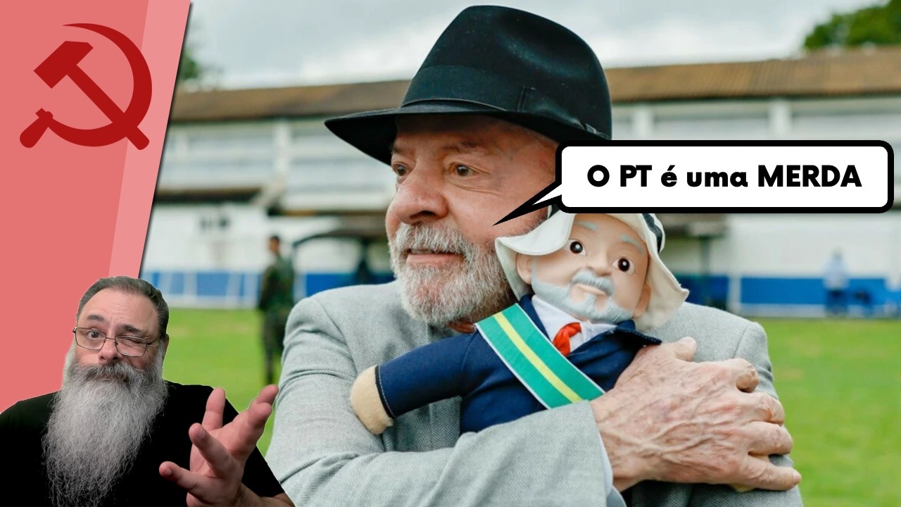 LULA fala DUAS VERDADES: "PT é uma MERDA" e "O PT é a MINHA MERDA", leva essa MERDA pra LONGE