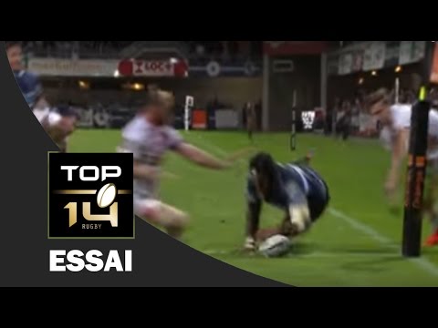 TOP 14 ‐ Essai de Nemani NADOLO (MHR) – Montpellier-Paris – J26 – Saison 2016/2017
