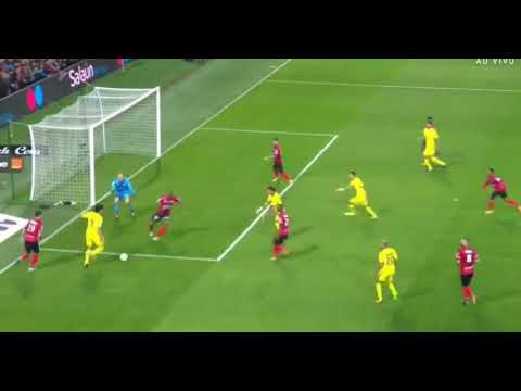 Neymar First Goal PSG 3 0  PSG vs Guingamp