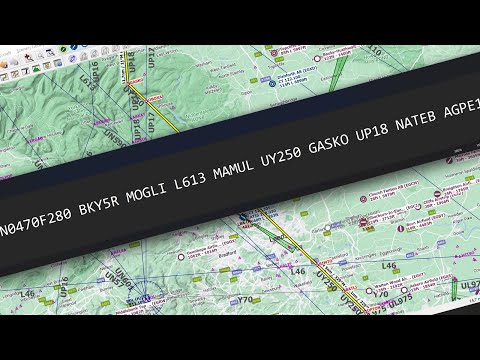 Beginners guide to Routes and Airways in LittleNavMap and the PMDG 737 in Microsoft Flight Simulator