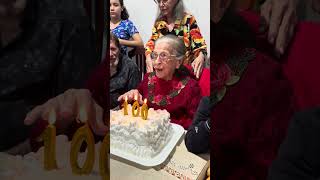 100 anos de idade da dona Maria Meu Deus que previlégio #gizelegranado