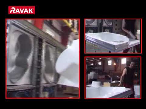 Производство акриловых ванн Ravak Производство акриловых ванн Ravak