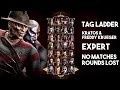 MORTAL KOMBAT 9 KRATOS FREDDY KRUEGER TAG LADDER EXPERT No Matches Rounds Lost
