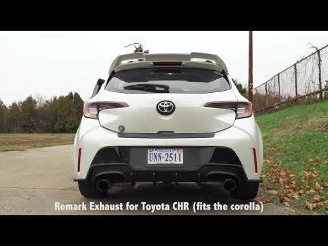 Corolla Hatch Exhaust (remark for CHR)