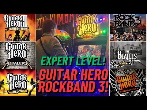 Borsuk Gry TV: GUITAR HERO / ROCKBAND 3 (Wii) - Qurt Wymiata Live na Poziomie Expert!