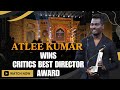 Atlee Kumar Wins Critics Best Director Award for Jawan at Dadasaheb Phalke Award 2024 #atlee #jawan