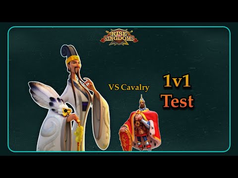 Zhuge Liang 1v1 Test (VS Cavalry) - Rise of Kingdoms