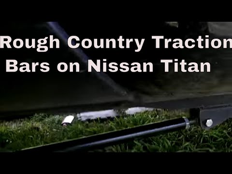 Rough Country Traction bars on Nissan Titan
