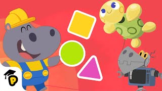 Learn about shapes with Hoopa | Compilation | Kids Learning Cartoon | Dr. Panda TotoTime