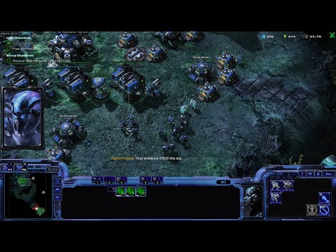 StarCraft 2 Wings of Liberty Campaign Prophecy Mission 2 (Terran Edition) - A Sinister Turn