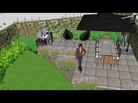 A Dual Use Garden in Worcester Park