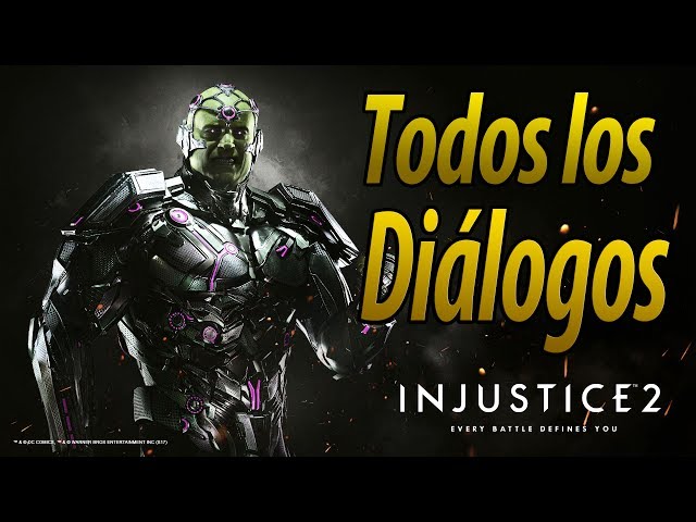 Vídeo relacionado con Injustice 2: Every Battle Defines You Brainiac Camiseta