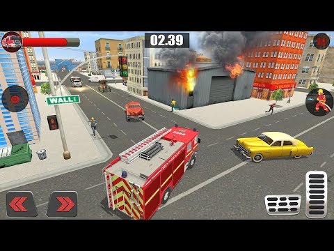 Firefighter Rescue Engine Simulator 2018 (by Zaibi Games Studio) Android Gameplay [HD]