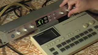 Video thumbnail for alesis akira & roland tr505 mod ineko bitrman by coloring pad