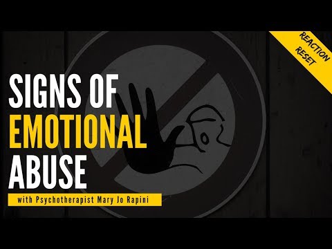 Signs of Emotional Abuse