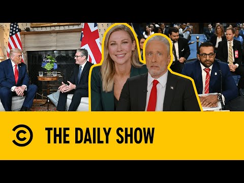 Weekly Roundup: Trump Visits UK And Holds Press Conference With Keir Starmer | The Daily Show