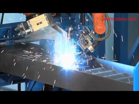 ZEMAN - robotic beam assembly/welding (SBA): crane console