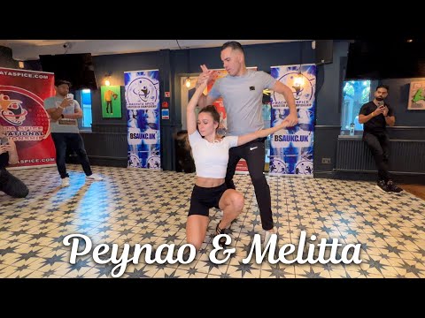 Bachata demo dance by Peynao & Melitta at Bachata Pasion in London.