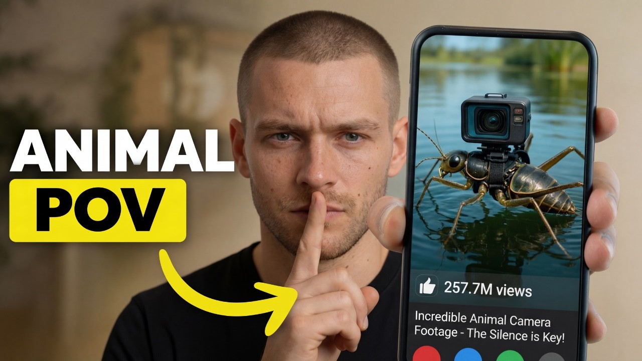 I Found an AI Niche Getting 1 BILLION Views | Animal POV Videos (Step-by-Step)