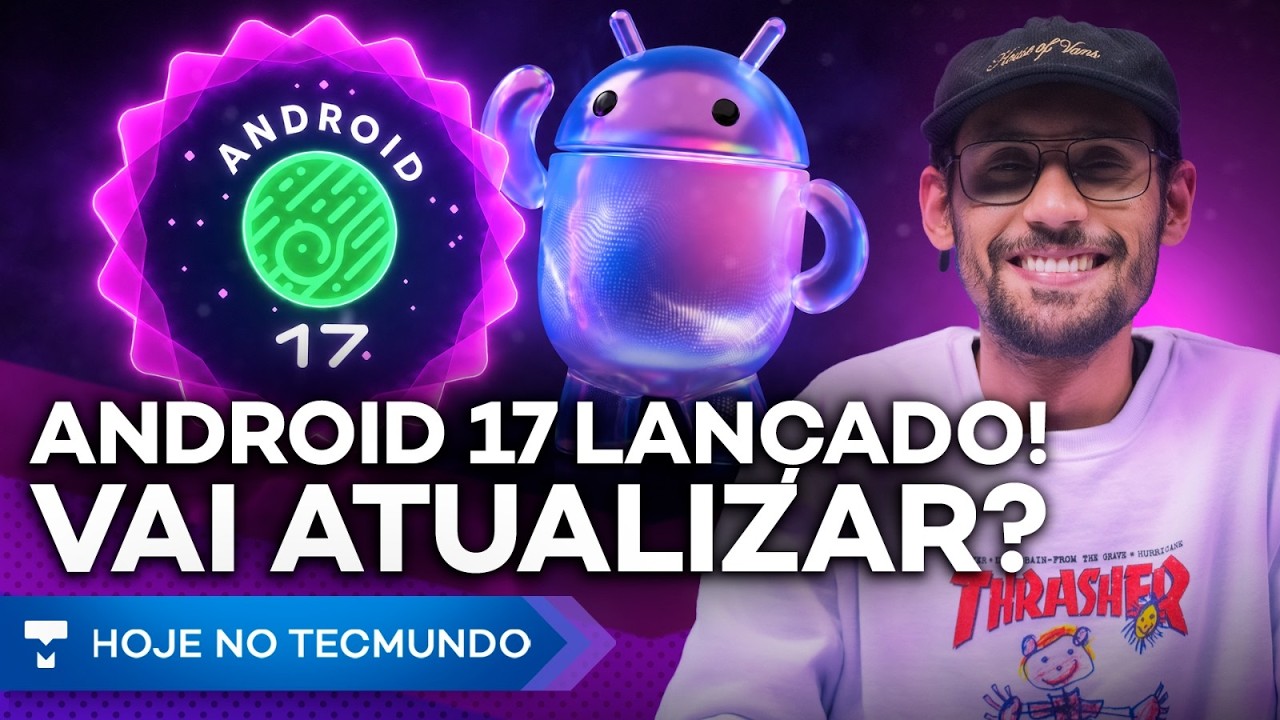 ANDROID 17 CHEGOU! VÍRUS ATACA 200 BANCOS, TAXA DAS BLUSINHAS e +