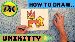 How to Draw Angry Unikitty