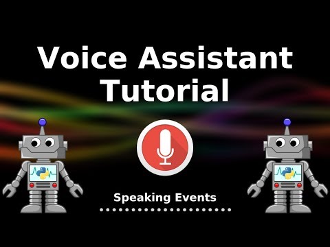Python Voice Assistant Tutorial 7 Speaking Events With Pyttsx3