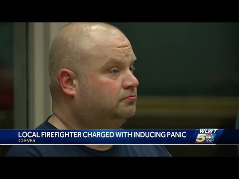 Whitewater Township firefighter charged with inducing panic