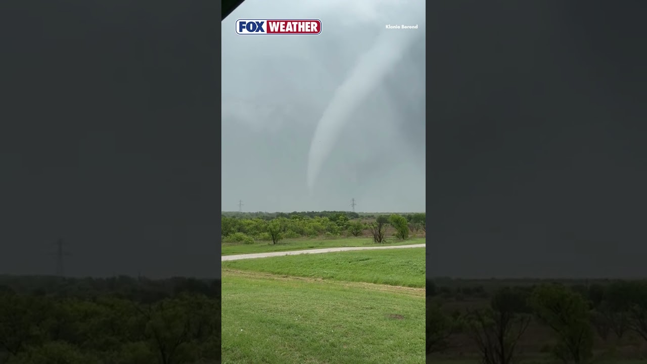 Tornado Spotted In Archer County, Texas As Rain, Damaging Winds and Hail Impacts Millions