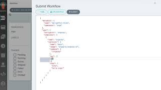 Argo Workflows Enhanced Editor