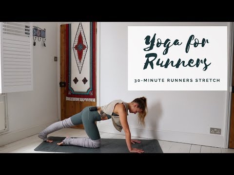 YOGA FOR RUNNERS | 30-Minute Stretch Sequence | CAT MEFFAN